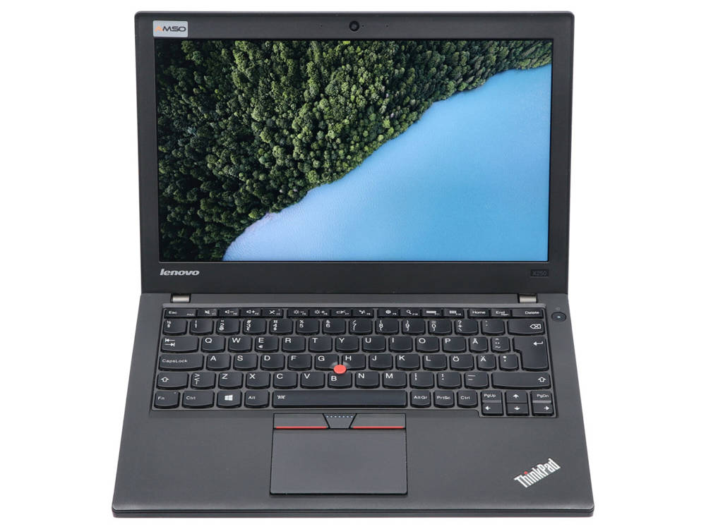 Refurbished Lenovo ThinkPad X250 Intel Core i5 7th Gen laptop 8GB RAM 256GB SSD 12.5-inch HD anti-glare display Students & Business USB 3.0 HDMI VGA Wi-Fi ports Bluetooth HD webcam Intel  Graphics