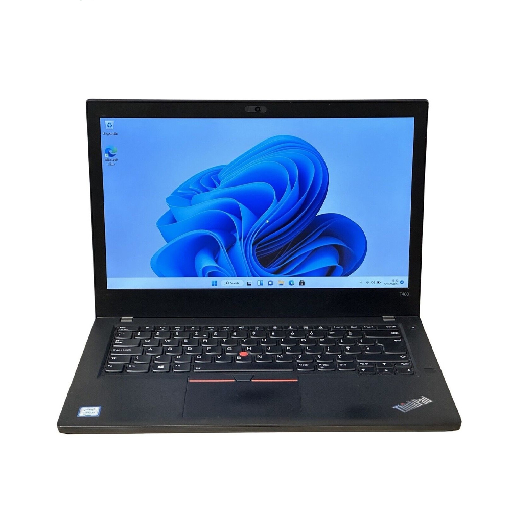 Refurbished Lenovo ThinkPad T480s 14-inch FHD IPS Anti-glare display Laptop Intel Quad Core i5-8250U  8GB DDR4 256GB PCle SSD Webcam BT Backlit Keyboard Fingerprint Reader Windows11 student laptop