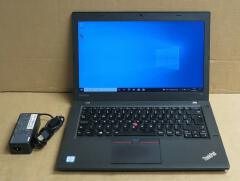 Refurbished Lenovo ThinkPad T440 8GB RAM 256GB SSD Intel Core i5 7th Gen 14-inch Full HD display 6500 mAh battery capacity Webcam BT Backlit Keyboard Fingerprint Reader Windows 11 Student Work Laptop