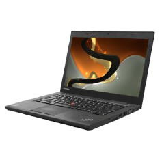 Refurbished Lenovo ThinkPad T440 8GB RAM 256GB SSD Intel Core i5 7th Gen 14-inch Full HD display 6500 mAh battery capacity Webcam BT Backlit Keyboard Fingerprint Reader Windows 11 Student Work Laptop