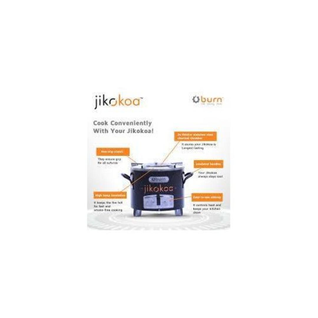 Jiko Koa medium sizes Heavy Duty Charcoal Stove that is efficient and durable