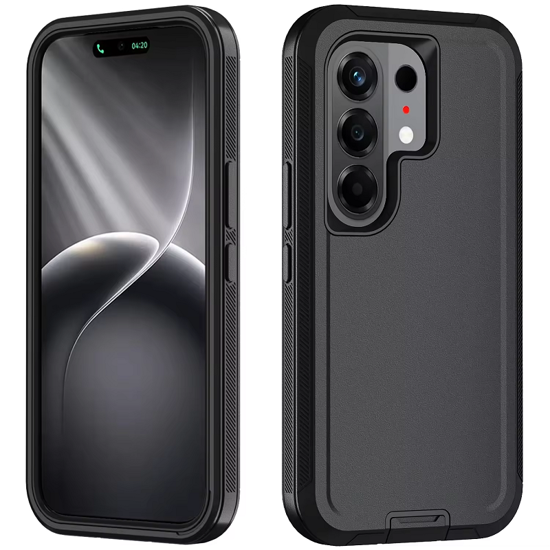 Tough Phone Case for Tecno Camon 50 Pro 40 Pro 30 Spark 50 40 40C 30C Go 3 20 Pro 20C 10 Pro 10C Pop 9 8 7 Tri-Layer Durable & Rugged Heavy Duty Protection