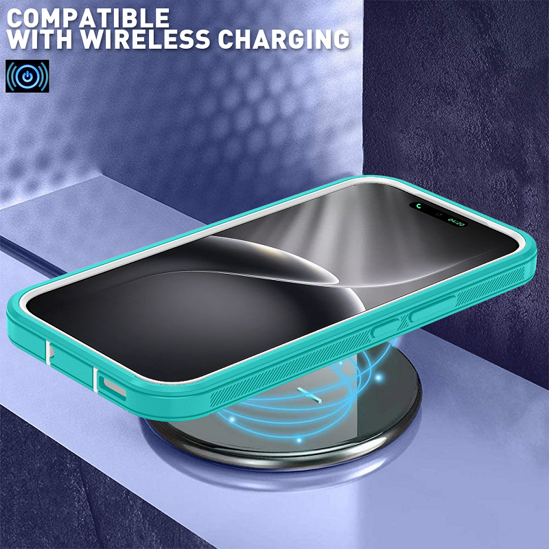 Tough Phone Case for Tecno Camon 50 Pro 40 Pro 30 Spark 50 40 40C 30C Go 3 20 Pro 20C 10 Pro 10C Pop 9 8 7 Tri-Layer Durable & Rugged Heavy Duty Protection