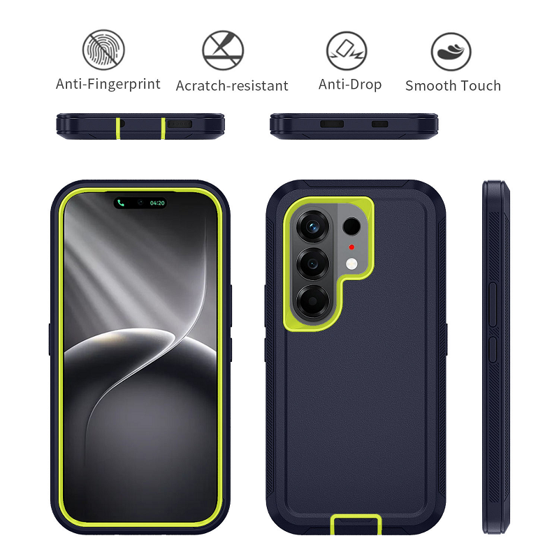 Heavy Duty Case for Tecno Camon 50 Pro 40 Pro 30 Spark 50 40 40C 30C Go 3 20 Pro 20C 10 Pro 10C Pop 9 8 7 with Belt Clip Holster Shockproof 360 Rotating Kickstand Case