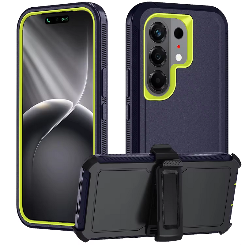 Heavy Duty Case for Tecno Camon 50 Pro 40 Pro 30 Spark 50 40 40C 30C Go 3 20 Pro 20C 10 Pro 10C Pop 9 8 7 with Belt Clip Holster Shockproof 360 Rotating Kickstand Case