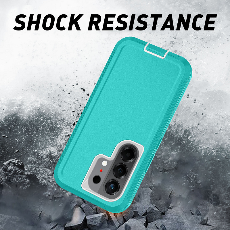 Tough Phone Case for Tecno Camon 50 Pro 40 Pro 30 Spark 50 40 40C 30C Go 3 20 Pro 20C 10 Pro 10C Pop 9 8 7 Tri-Layer Durable & Rugged Heavy Duty Protection