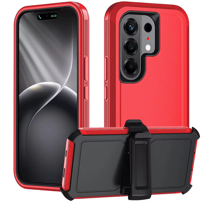Heavy Duty Case for Tecno Camon 50 Pro 40 Pro 30 Spark 50 40 40C 30C Go 3 20 Pro 20C 10 Pro 10C Pop 9 8 7 with Belt Clip Holster Shockproof 360 Rotating Kickstand Case