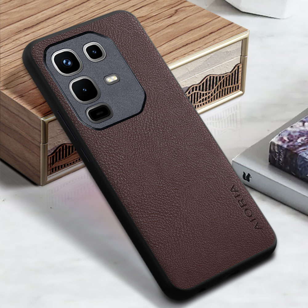 Phone Case for Infinix Note 50 Pro 50 4G Lichee Pattern Leather Back Cover
