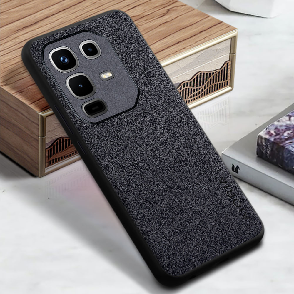 Phone Case for Infinix Note 50 Pro 50 4G Lichee Pattern Leather Back Cover