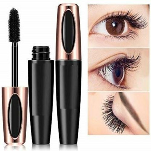 Waterproof mascara will last for a long time Makeup Eye black cross-border super long thin brush head, durable waterproof, thick, curly and non smudging