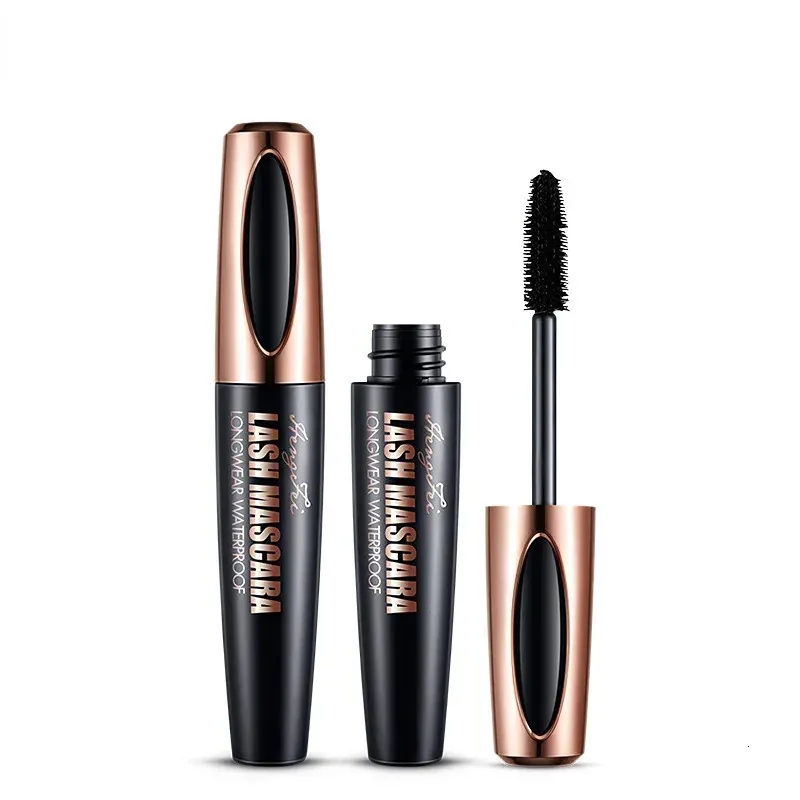 Waterproof mascara will last for a long time Makeup Eye black cross-border super long thin brush head, durable waterproof, thick, curly and non smudging