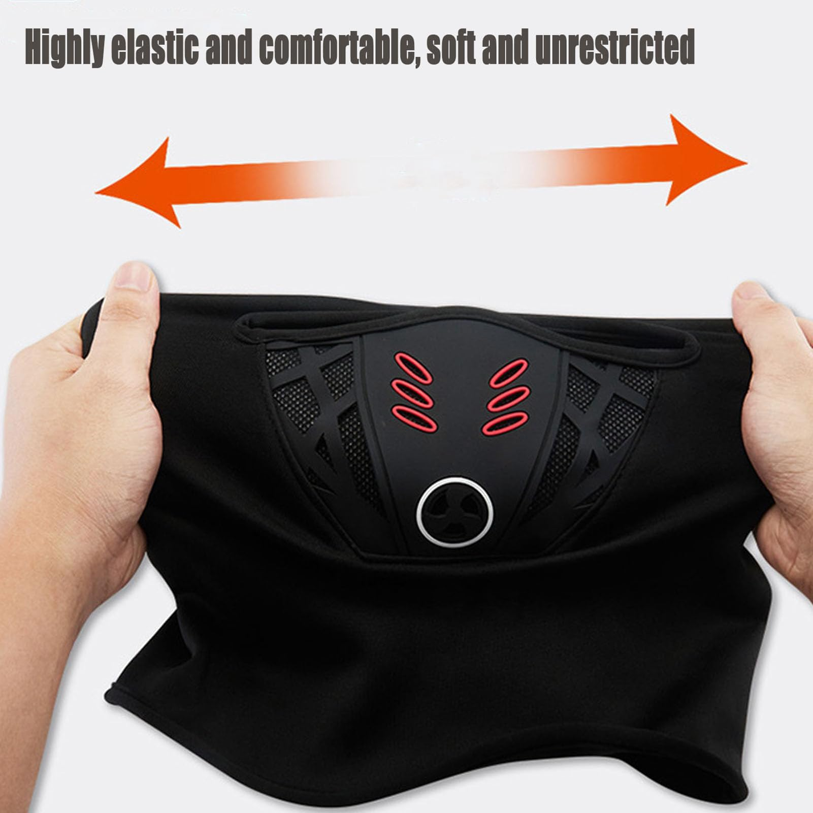 Protection Windproof Dust-Proof Breathable Winter Warm Mask Cold Protection Balaclava Ski Face Mask Outdoor Hat for Skiing Cycling Mototrcyle Thermal Mask Full Face for Men Women