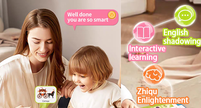 My First English Words Sound Book for Kids Ages 3-6, Interactive Toddler Books with 470+ Words & 21 Themes, Electronic Educational Toys for Boys Educational Electronic Musical Toy Educational Gift