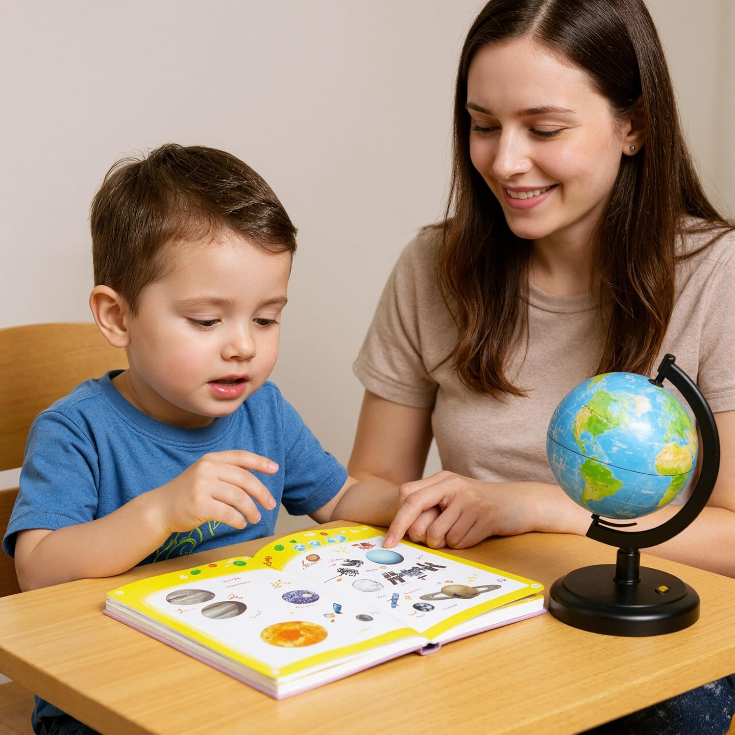 English Words Sound Book for Kids Toddlers 3,4,5 Years Old, 300+ Words Talking Interactive Audio Books for Early Learning English, and Educational Electronic Musical Toy Educational Gift