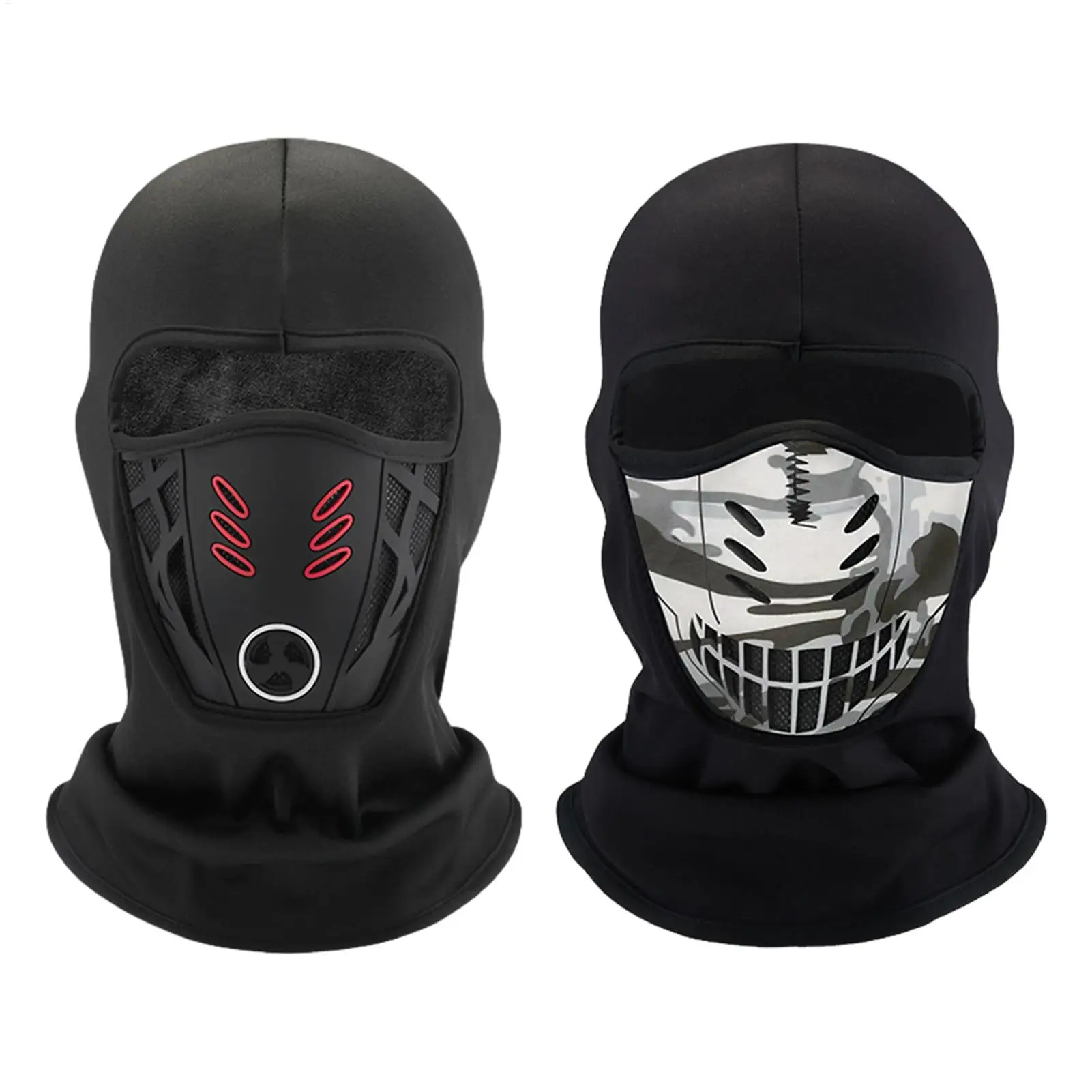 Protection Windproof Dust-Proof Breathable Winter Warm Mask Cold Protection Balaclava Ski Face Mask Outdoor Hat for Skiing Cycling Mototrcyle Thermal Mask Full Face for Men Women