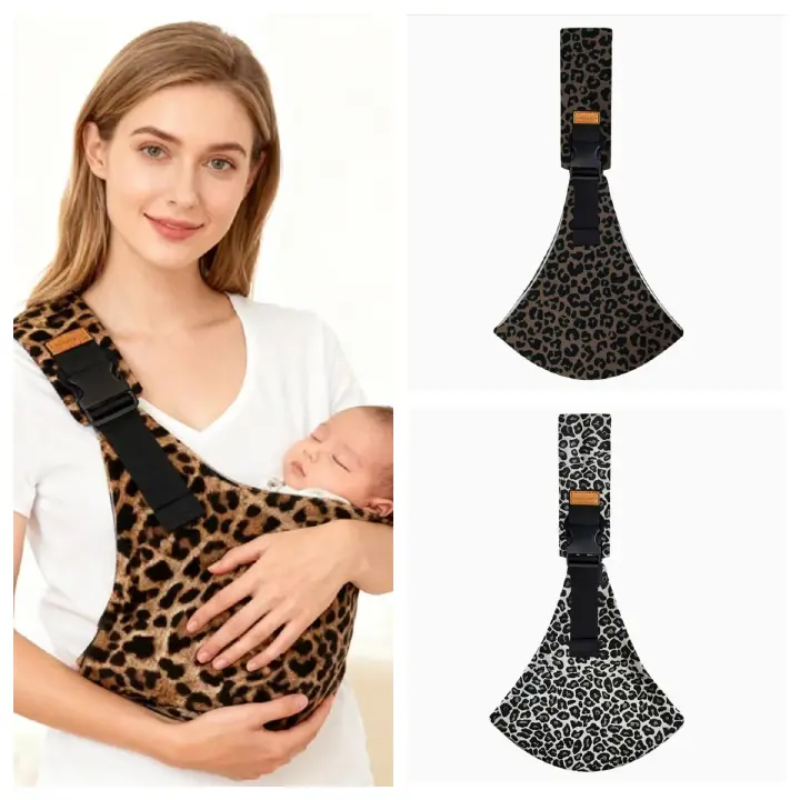 Baby Sling Carrier Baby Sling for 10-30lbs Adjustable Shoulder Straps, Portable, Lightweight, Non-Slip Hip Seat, Easy to Use, Safety Buckle, Comfortable, Great for Travel, Camping, Shopping