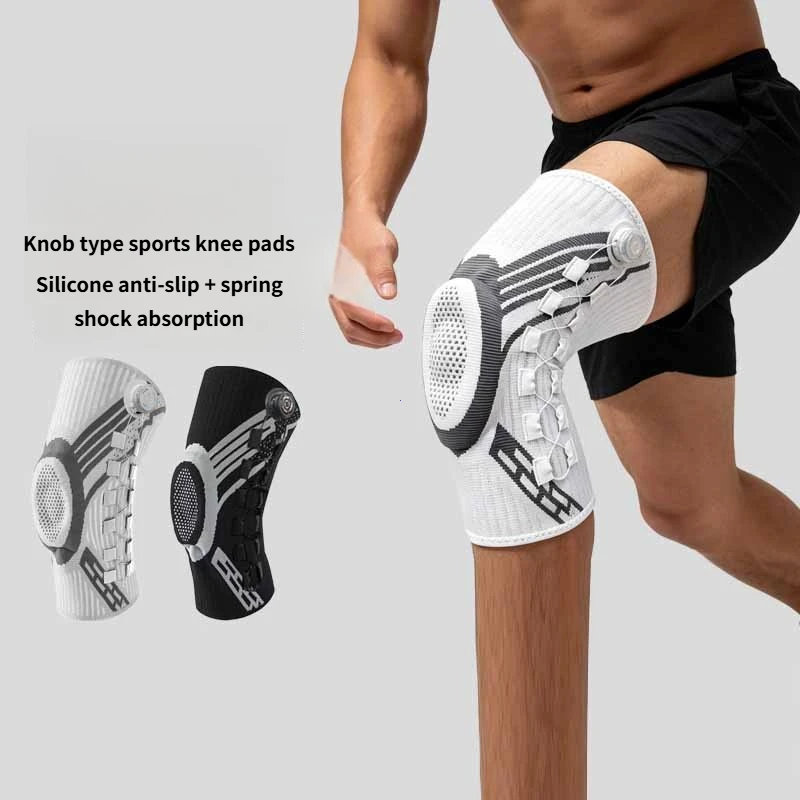 Professional Adjustable Knee Brace Patella Support Joint Pain Relief Meniscus Support Compression Sleeve Outdoor Hiking and Mountain Climbing/Post-Surgery Rehabilitation Training Sport & Exercise