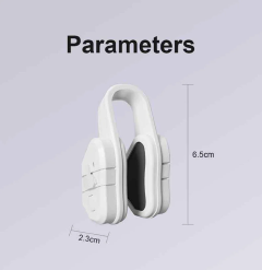 Newly Upgraded EMS Nose Shaper Sculpting Massager Clip Silicone Pulse Technology Lift-Up High Bridge Beauty Nose Tool Pain-Free Nose Reshaping Tool with Soft Silicone Pads Nasal Bridge Slimming Device