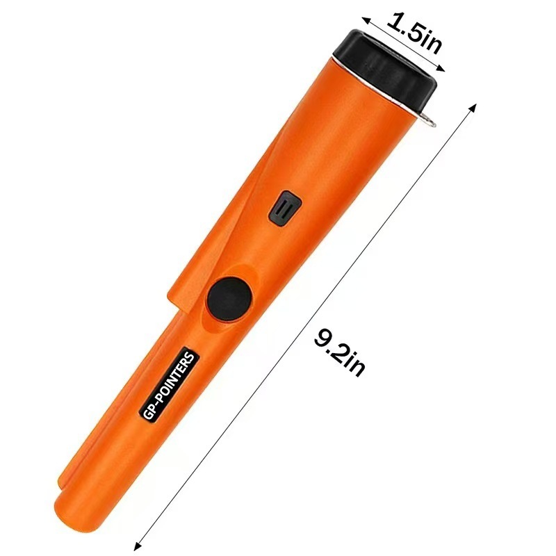 Treasure Hunter Handheld Metal Detector, Metal Pointer Waterproof Pin Pointer Holster Treasure Hunting Unearthing Tool Accessories, 360° Scan Buzzer Vibration for Gold Coin Treasure Hunt