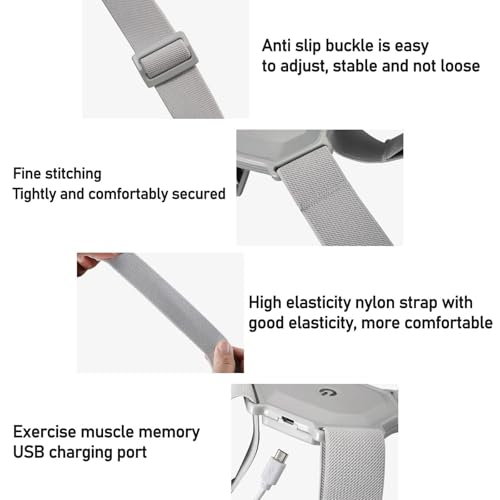 Intelligent USB Posture Corrector, Hunchback Reminder, Smart Sensor Vibration Reminder Posture Brace Trainer Straightener To Improve Slouch, Fitness Corrector Training Straps For Adult Kids
