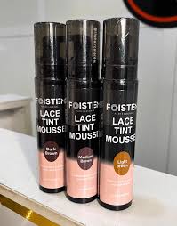 Foisten Lace tint mousse, formulated to match your skin tone, Wig Lace tint mousse