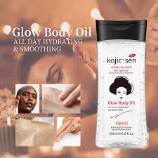 725 ml 2 pack ,Vaseline Daily Brightening Even Tone Lotion + kojic Body Oil 200ML / 3pack with shower gel