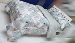 🔥🔥🔥LUXURIOUS 4PC COTTON BINDED DUVET SET (1 WARM DUVET + 1 BEDSHEET + 2 PILLOWCASES) - TC Extra Durable with Bedsheet & Pillowcases – Premium Comfort