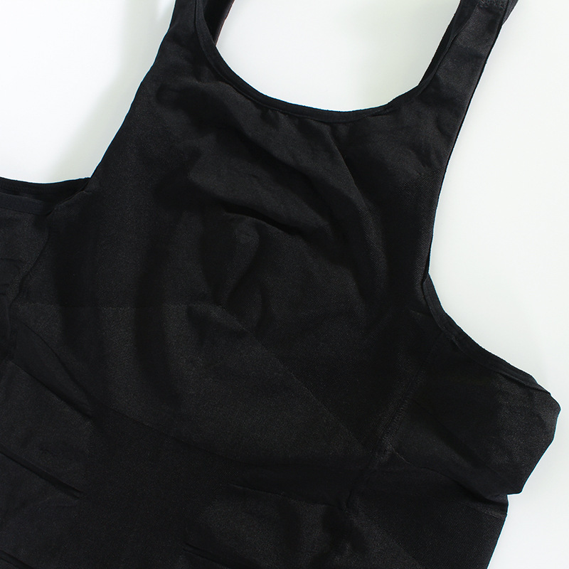 Men's Shapewear Slimming Body Corset Vest Shirt Compression Abdomen Tummy Belly Control Slim Waist Cincher Underwear Sports Vest B2-85
