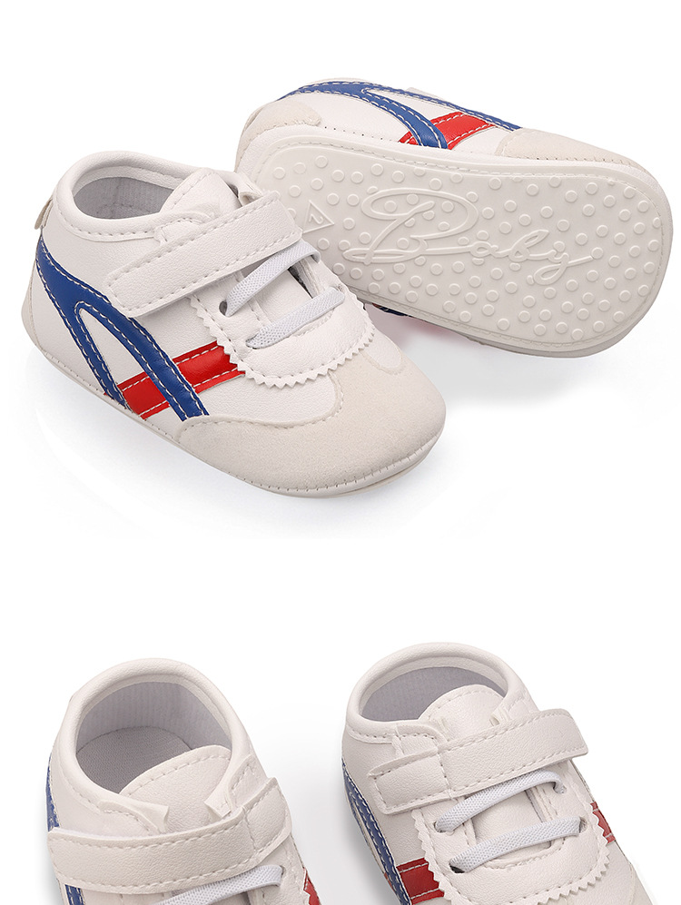 Baby Boys Girls Shoes Children Sneakers Toddler Casual Ergonomic Leather Crib Shoes First Steps Sports Shoes Infant Accessories