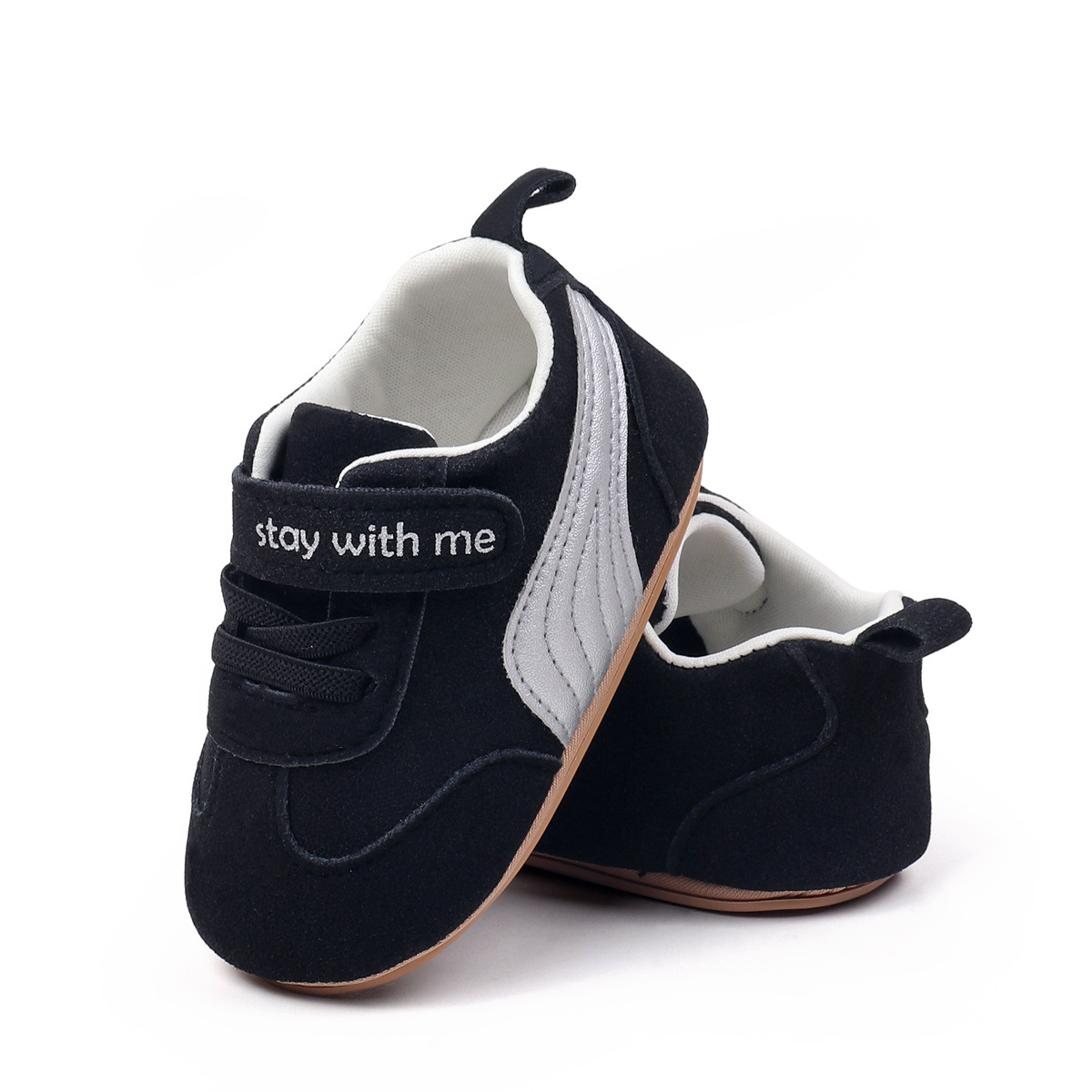 Spring And Summer Newborn Baby Boys And Girls First Walking Shoes Casual Sports Style Indoor Outdoor Toddler Shoes With TPR Sole