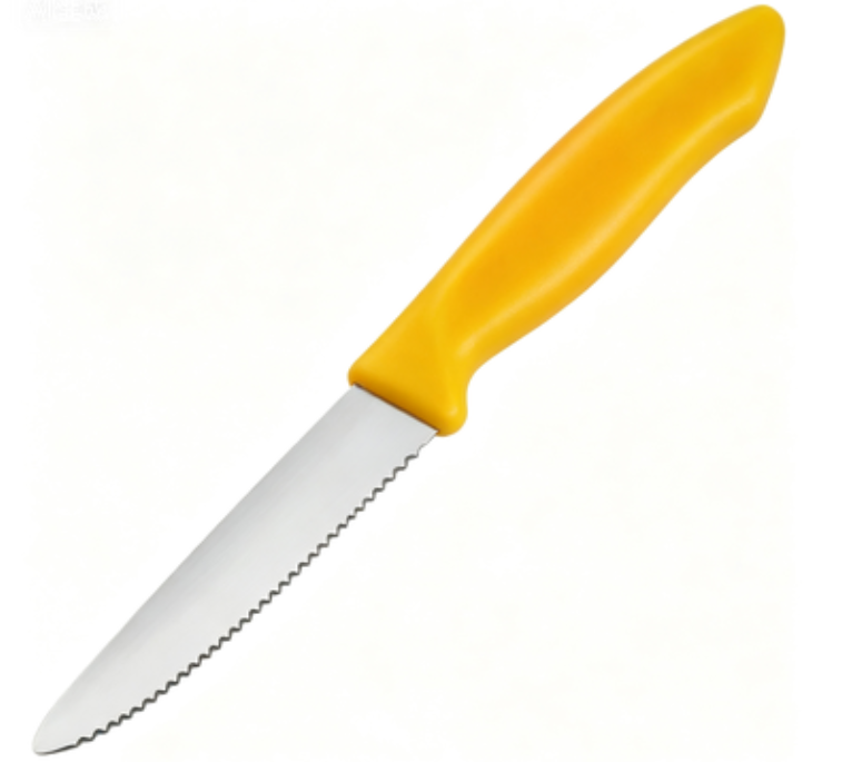 1PC Steak Cutter Ergonomic Stainless Steel Serrated Precise Cutting Outdoor BBQ Steak Cutter For Meal Prep Family