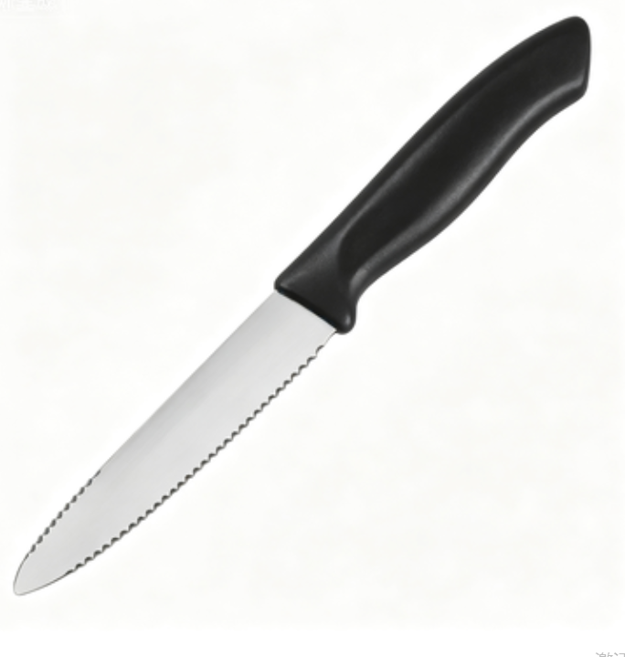 1PC Steak Cutter Ergonomic Stainless Steel Serrated Precise Cutting Outdoor BBQ Steak Cutter For Meal Prep Family