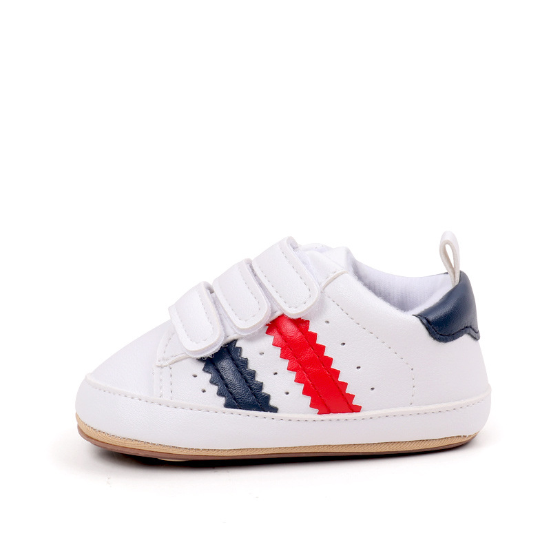 Spring & Autumn Baby Girls and Boys Fashion Design High Quality Sports Shoes PVC Sole Anti Slip Comfortable Toddle Shoes