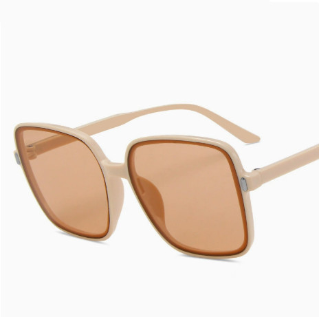 Wholesale Candy Color Sunglasses Women Vintage Square Transparent Classic Eyewear Big Frame Eyeglasses FZ-386