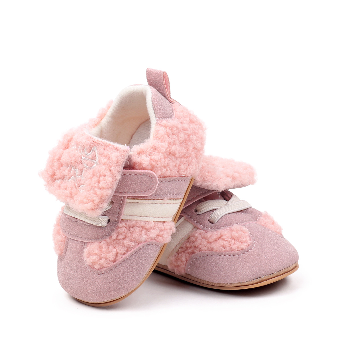 2026 New Design Autumn And Winter Newborn Baby Boys And Girls Causal Sports First Walking Toddler Shoes With Soft TPR Sole