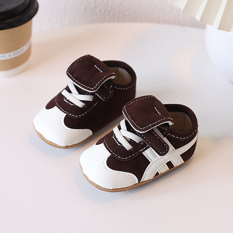 Spring 0-1 Year old Baby Shoes, Versatile Sports Shoes for Male and Female Babies, anti Slip Walking Shoes, Soft Soles