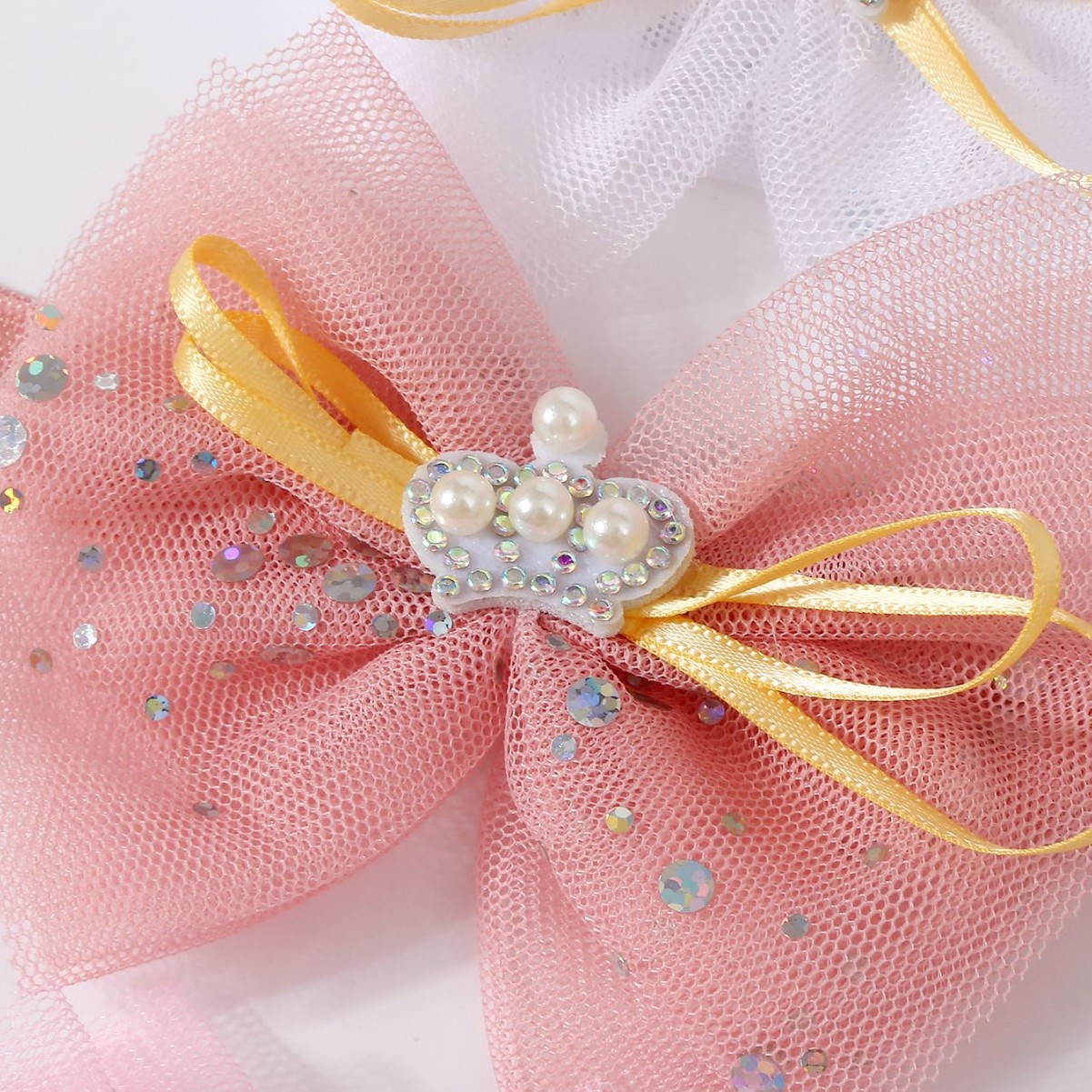 Spring New Baby Bowknot Crown Toddler Shoes Girl Kid Lace Princess Walking Shoes Fashion Sweet Cute Newborn Infant First Walkers