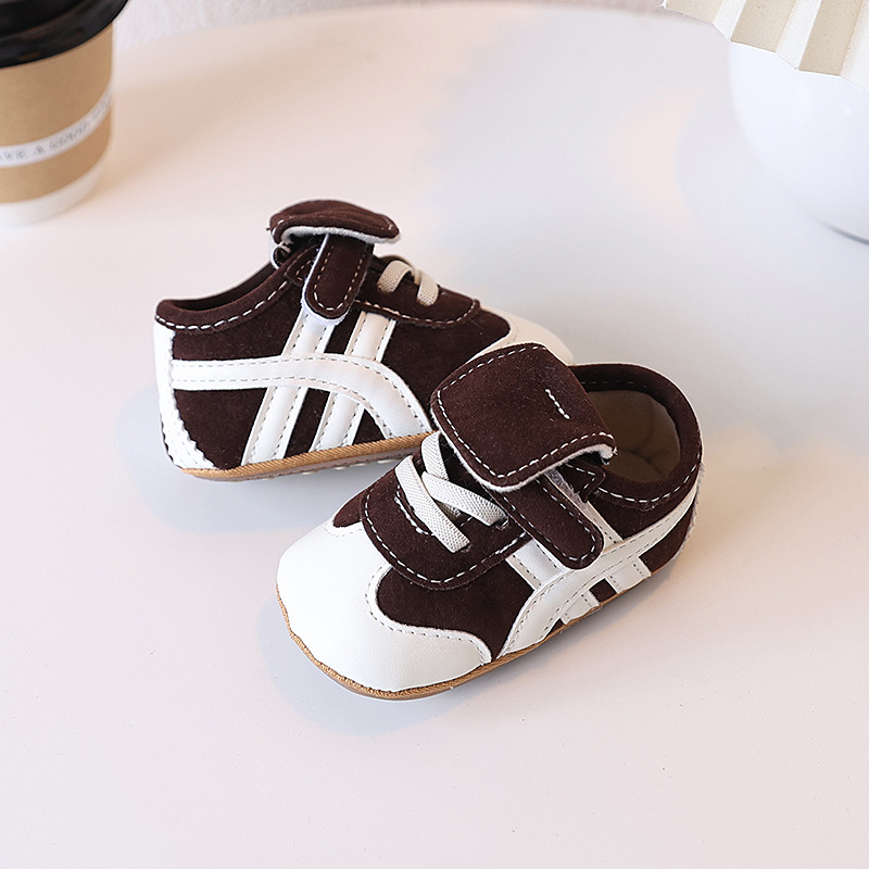 Spring 0-1 Year old Baby Shoes, Versatile Sports Shoes for Male and Female Babies, anti Slip Walking Shoes, Soft Soles