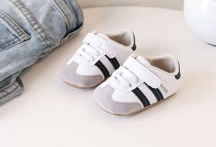 Spring and Autumn Baby Walking Shoes, anti Slip Soft Sole, Breathable, Men's and Women's 0-1 Year old Baby Shoes