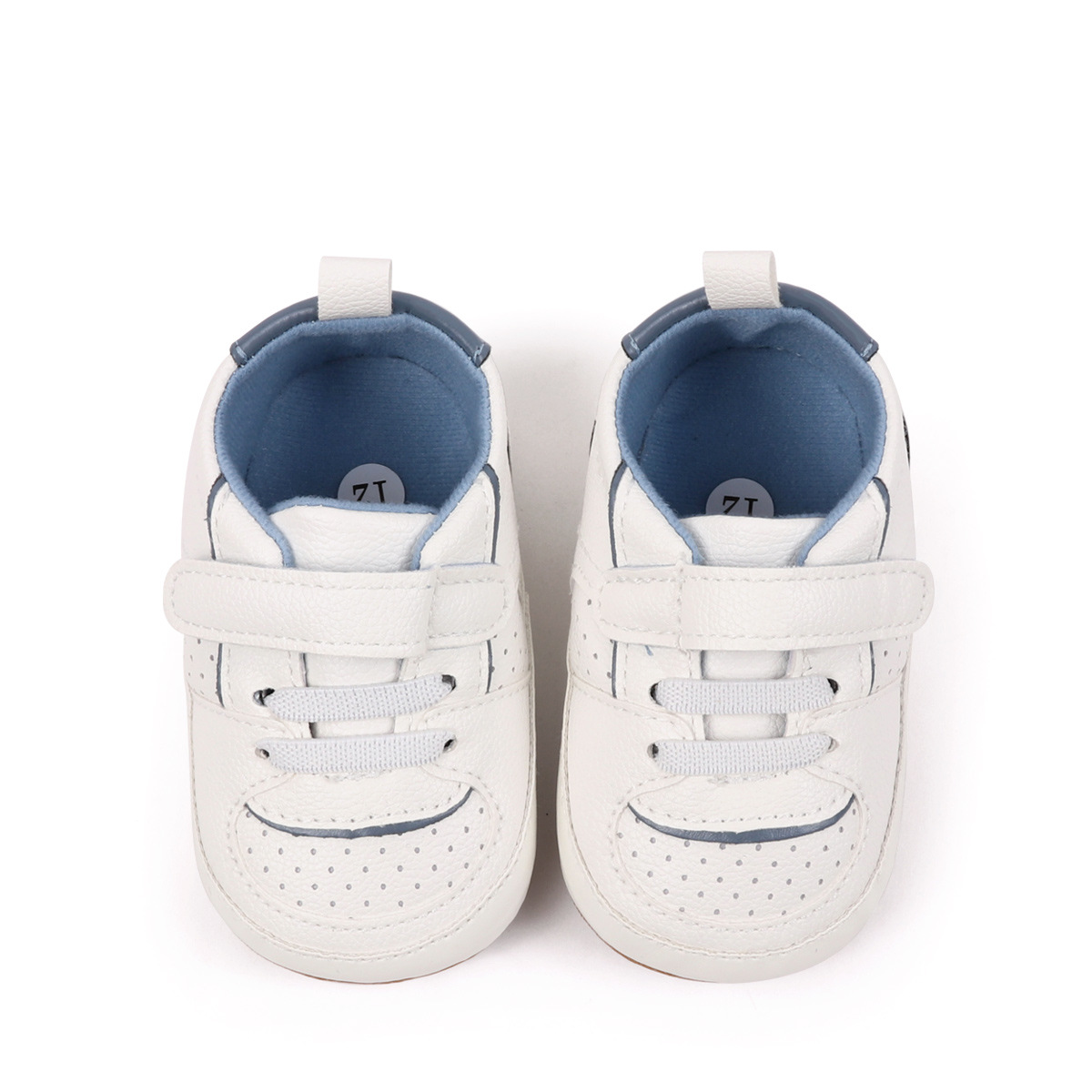 2025 Baby Sneaker Spring And Autumn Baby Unisex First Walking Toddler Shoes With Fashion Design Comfortable PU Leather PVC Sole