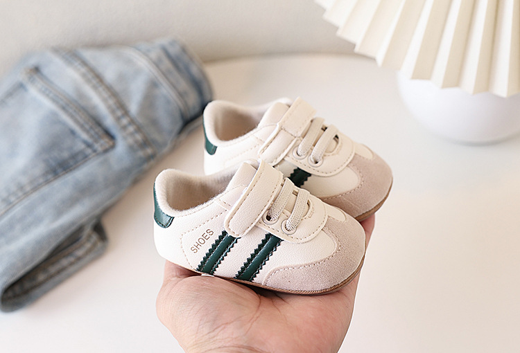 Spring and Autumn Baby Walking Shoes, anti Slip Soft Sole, Breathable, Men's and Women's 0-1 Year old Baby Shoes