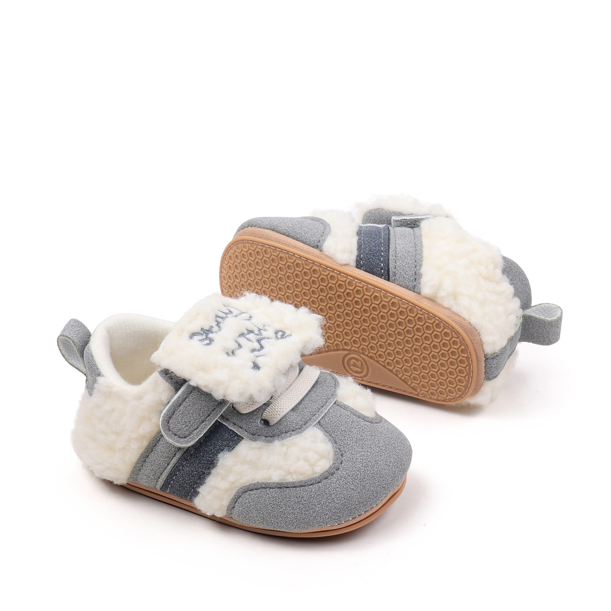 2026 New Design Autumn And Winter Newborn Baby Boys And Girls Causal Sports First Walking Toddler Shoes With Soft TPR Sole