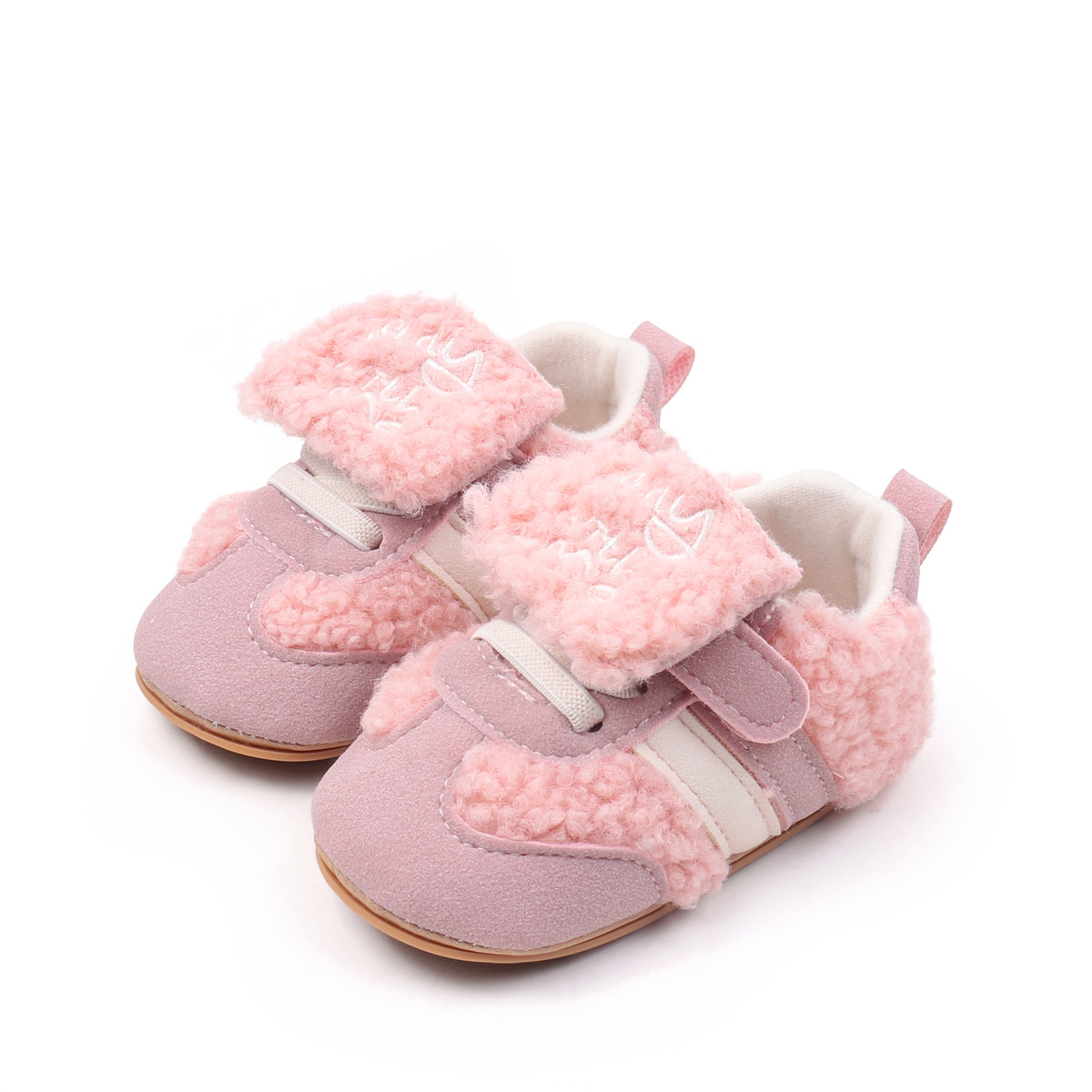 2026 New Design Autumn And Winter Newborn Baby Boys And Girls Causal Sports First Walking Toddler Shoes With Soft TPR Sole