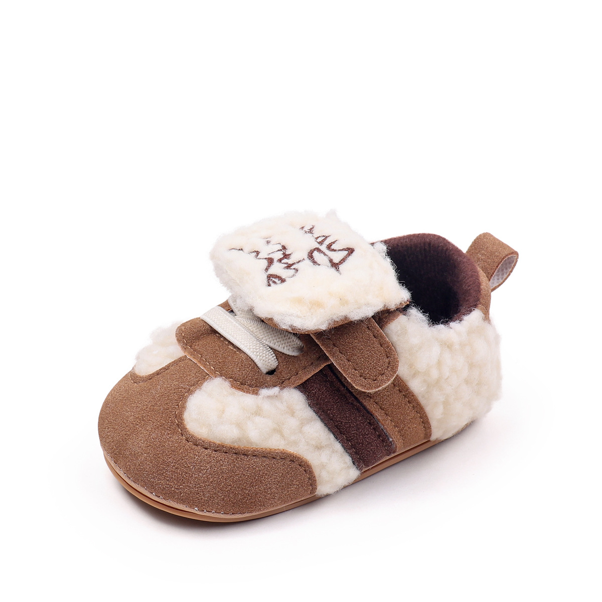 2026 New Design Autumn And Winter Newborn Baby Boys And Girls Causal Sports First Walking Toddler Shoes With Soft TPR Sole