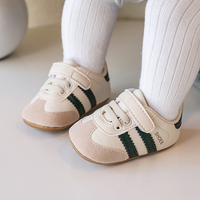 Spring and Autumn Baby Walking Shoes, anti Slip Soft Sole, Breathable, Men's and Women's 0-1 Year old Baby Shoes