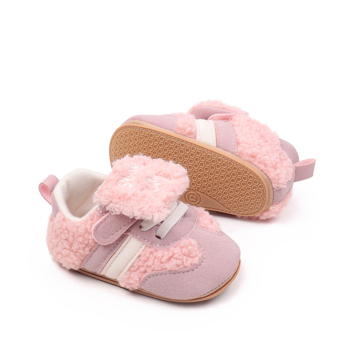 2026 New Design Autumn And Winter Newborn Baby Boys And Girls Causal Sports First Walking Toddler Shoes With Soft TPR Sole