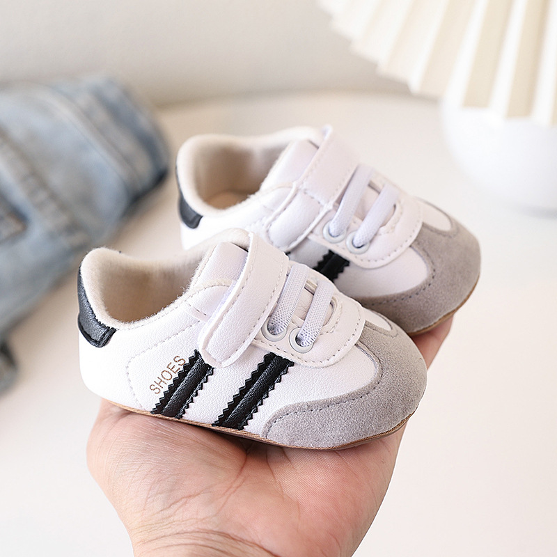 Spring and Autumn Baby Walking Shoes, anti Slip Soft Sole, Breathable, Men's and Women's 0-1 Year old Baby Shoes