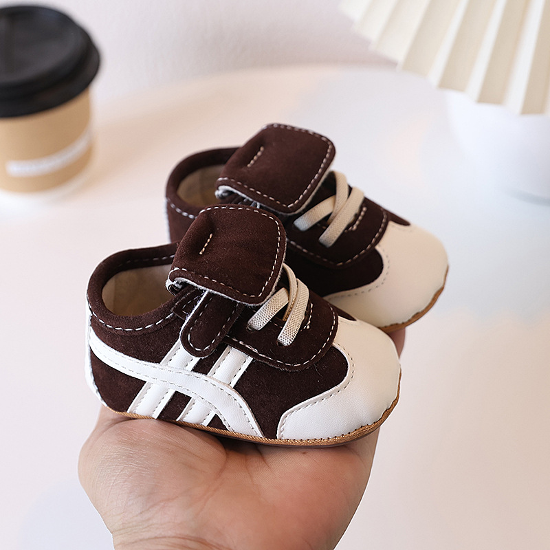 Spring 0-1 Year old Baby Shoes, Versatile Sports Shoes for Male and Female Babies, anti Slip Walking Shoes, Soft Soles