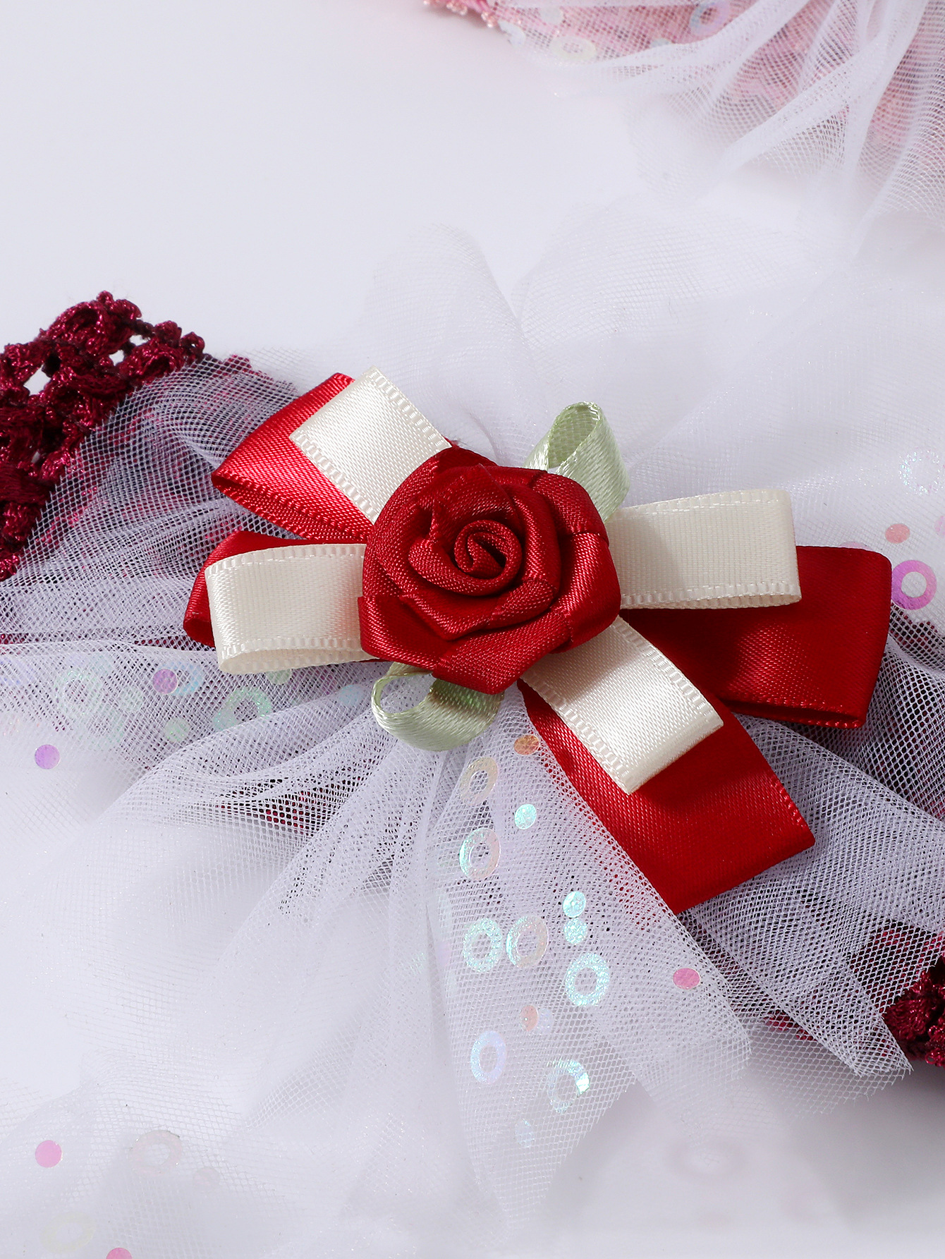 Spring Infant Baby Girl Shoes Newborn Lace Flowers Headband Anti-Slip Soft Sole First Walkers Toddler Kids Cotton Baptism Shoes