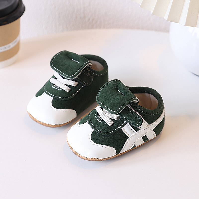 Spring 0-1 Year old Baby Shoes, Versatile Sports Shoes for Male and Female Babies, anti Slip Walking Shoes, Soft Soles